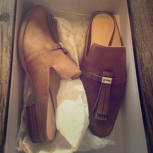 NWOT Nine West slip ons flats, size 7